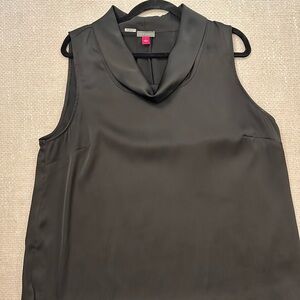 Vince Camuto Black Cowl Neck Blouse